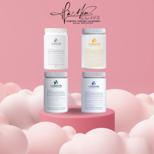 Bộ Bốn Mặt Nạ Tảo Xoắn & Mặt Nạ Hyaloten Volayon Fullsize 500g- Hamincosmetic