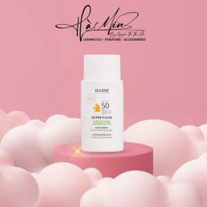 kem Chống Nắng Babe Super Fluid Mattifying sunscreen Spf 50 Phổ rộng Kiềm Soát Dầu 50ml
