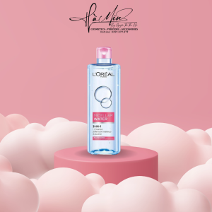 Nước Tẩy Trang Loreal Paris 3 in 1 Micellar Water Moisturizing - Màu Hồng