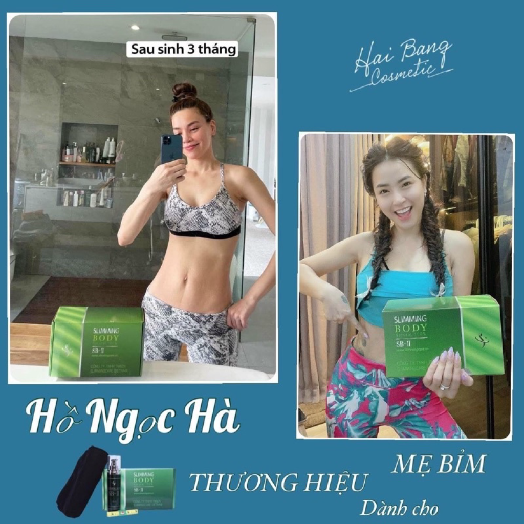 Bộ Quấn Nóng Thãi Mỡ Slimming Body SB-2- Đánh Bay Mỡ Thừa, Bụng, Bắp Tay , Đùi [ Hàng Chính Hãng ]