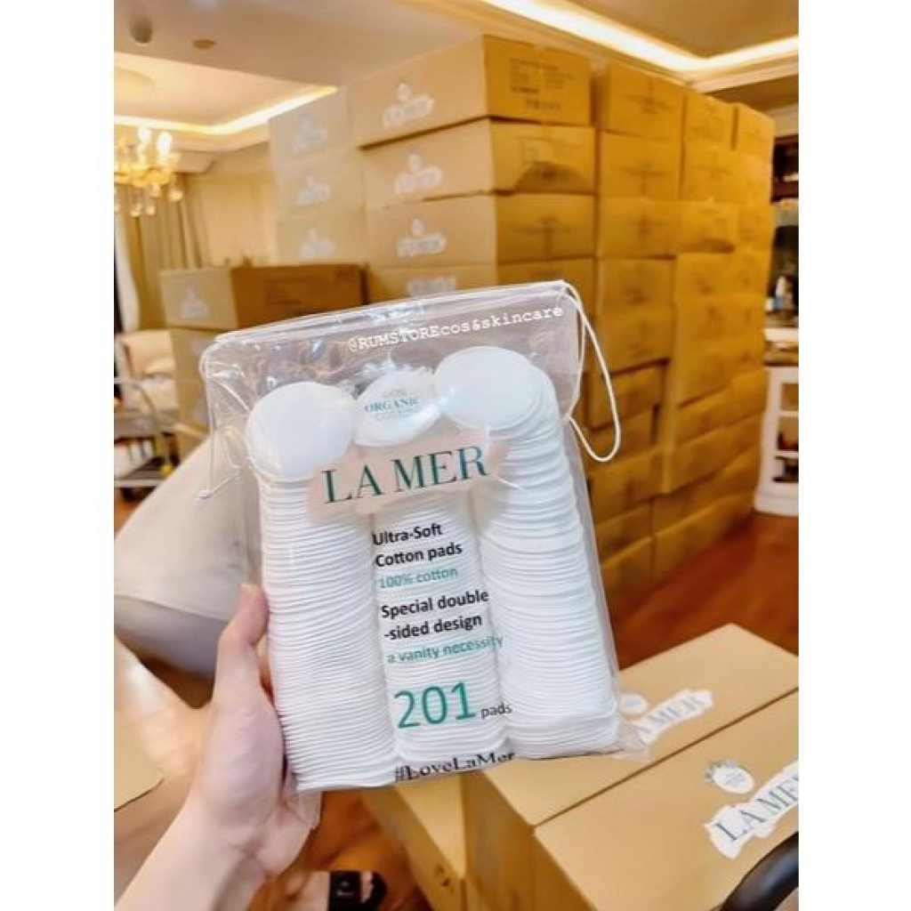 Bông Tẩy Trang Lamer Cotton Tự Nhiên 120 Miếng - 201 miếng