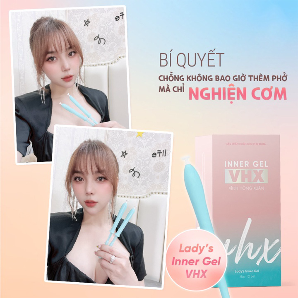 [CHÍNH HÃNG] Bút Yêu Inner Gel VHX Vĩnh Hồng Xuân Slimming Care Se Khít Đỉnh Cao