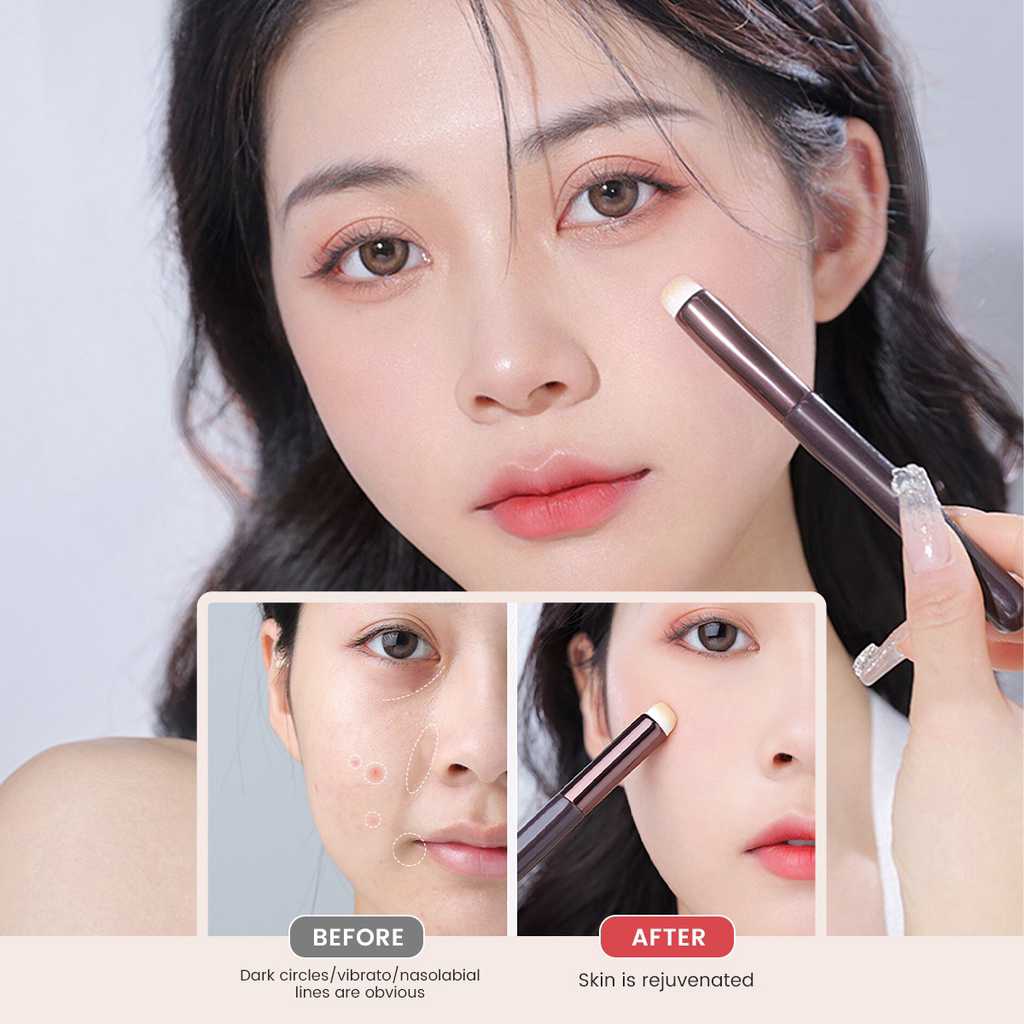 Cọ Trang Điểm IMAGIC Đầu  Tròn Nhỏ Gọn Đa Năng Tiện Dụng