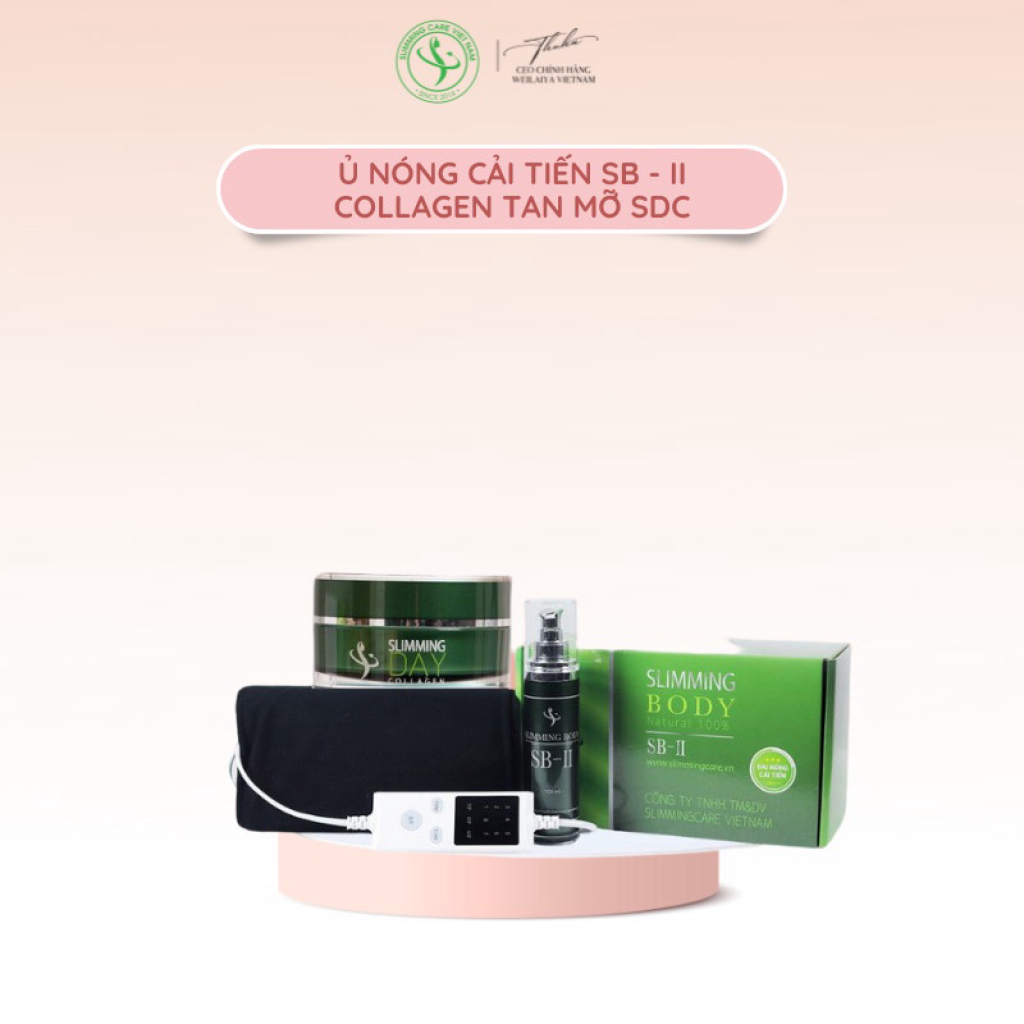 COMBO Ủ NÓNG CẢI TIẾN + KEM TAN MỠ COLLAGEN