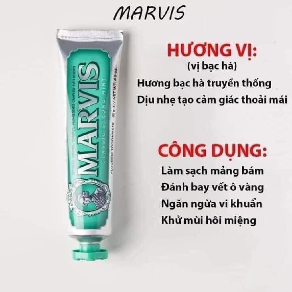 Kem đánh răng Marvis