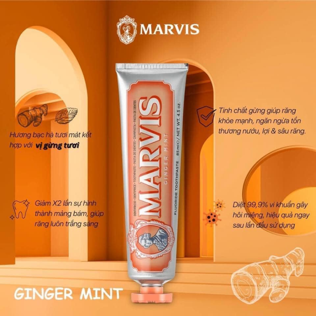 Kem đánh răng Marvis