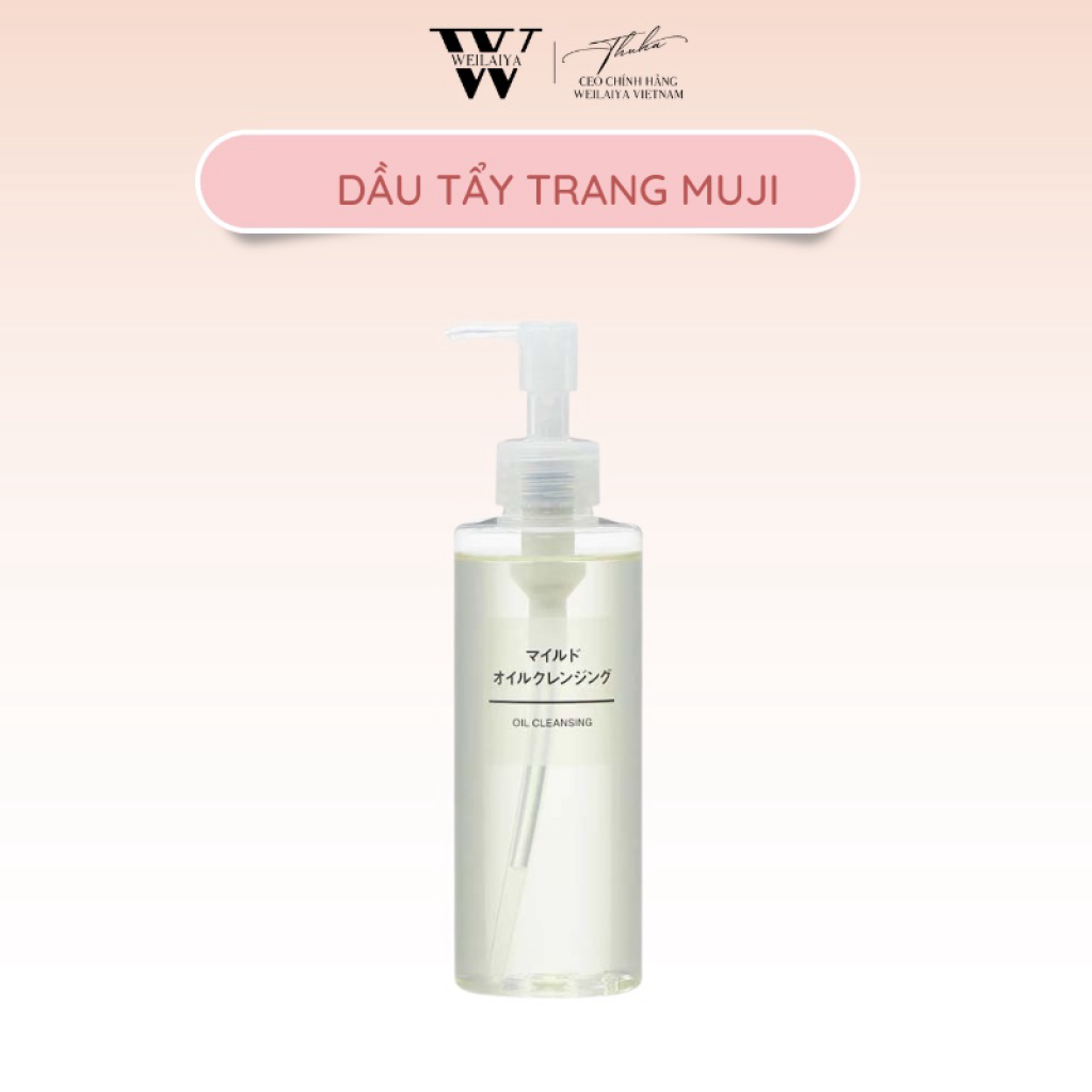 Dầu Tẩy Trang Muji Nhẹ Dịu Da Nhạy Cảm Cleansing Oil Nhật Bản