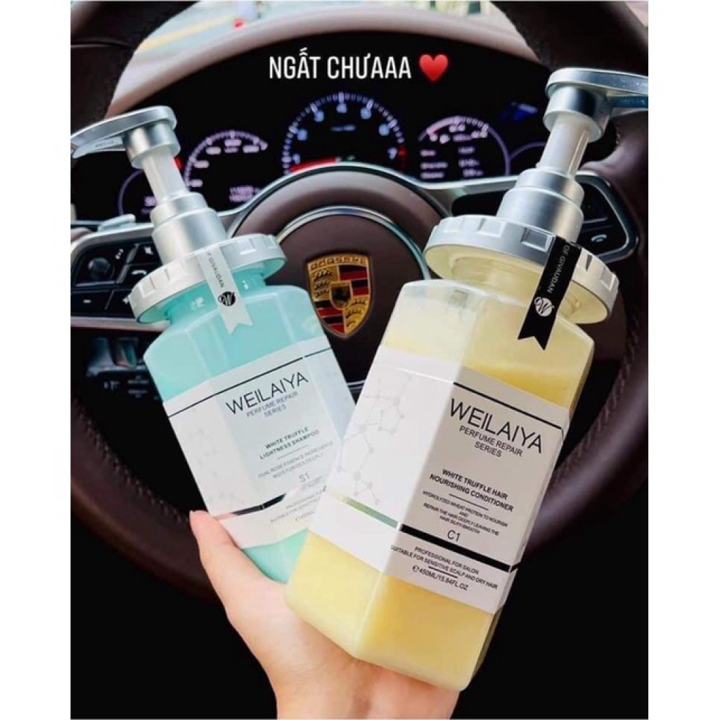 Dầu Gội Phục Hồi Đa Tầng Nấm Truffle Weilaiya Dành Cho Tóc Khô Xơ, Chẻ Ngọn, Hư Tổn, Tóc Nhuộm [ Chính Hãng}