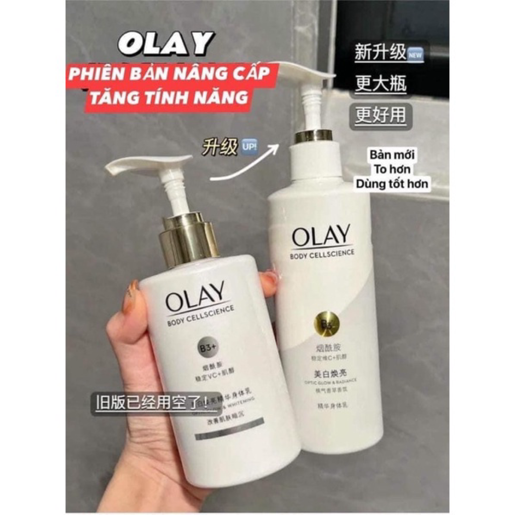 Dưỡng Thể Olay B3 Trắng Da Chống Lão Hoá Retinol Body Cellscience 250ml