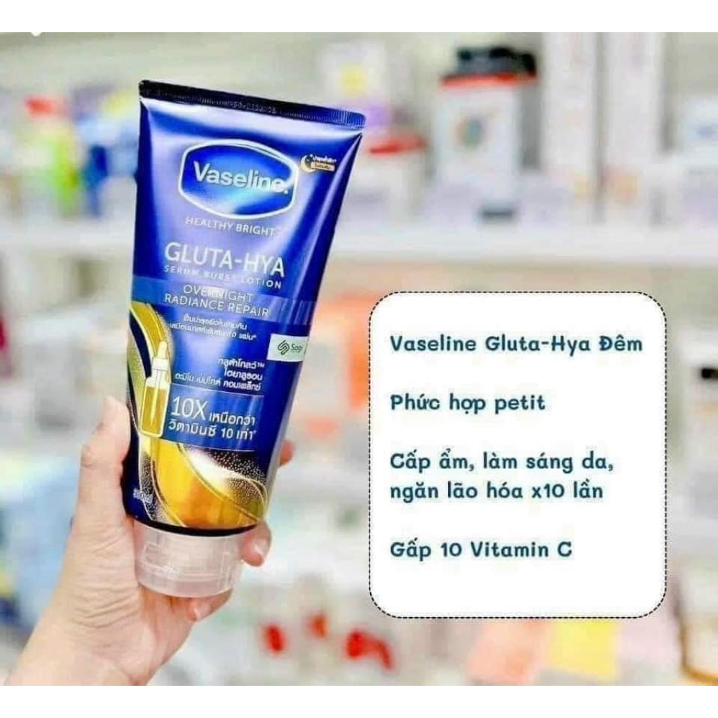 Dưỡng Thể Vaseline 10X Serum Glutahya 330ml Màu Mới Nhất Thái Lan 