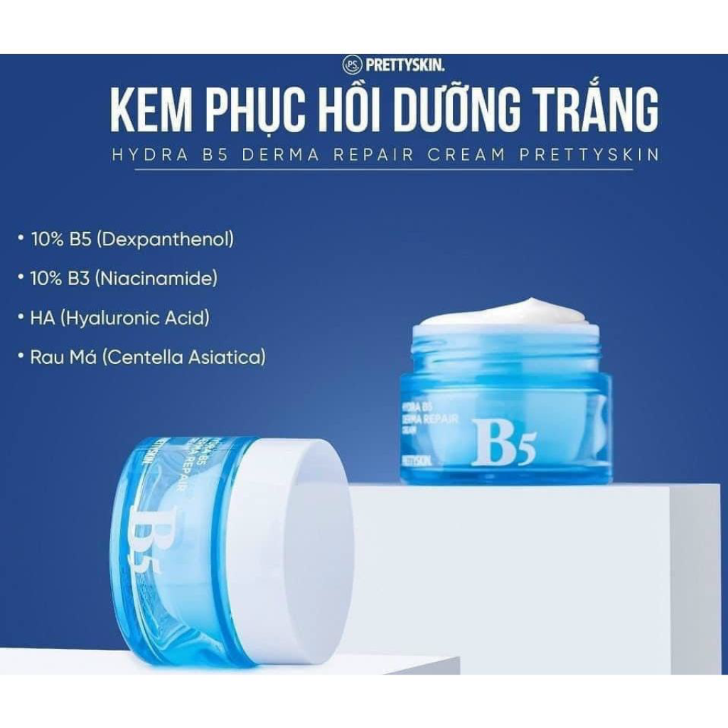 Kem Dưỡng Prettyskin Hydra B5 Derma Repair Cream