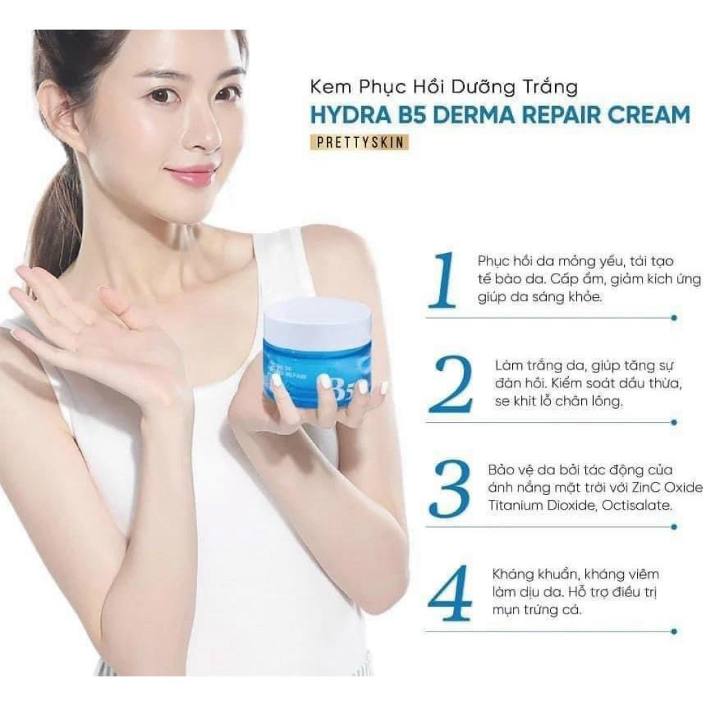 Kem Dưỡng Prettyskin Hydra B5 Derma Repair Cream