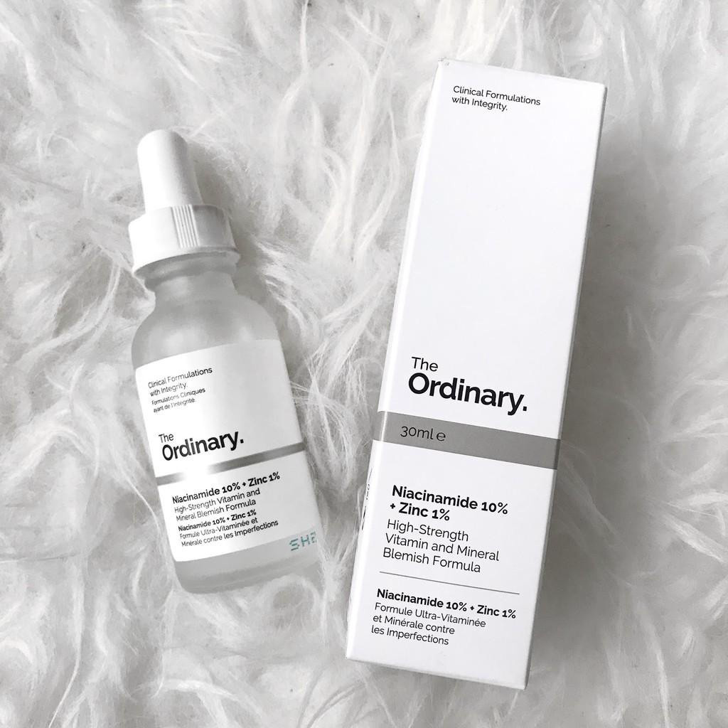 TINH CHAT THE ORDINARY NIACINAMIDE 10- - ZINC 1- - GIAM MUN THAM