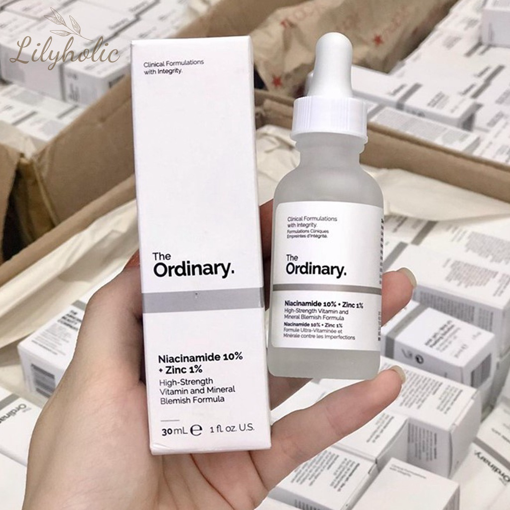 TINH CHAT THE ORDINARY NIACINAMIDE 10- - ZINC 1- - GIAM MUN THAM