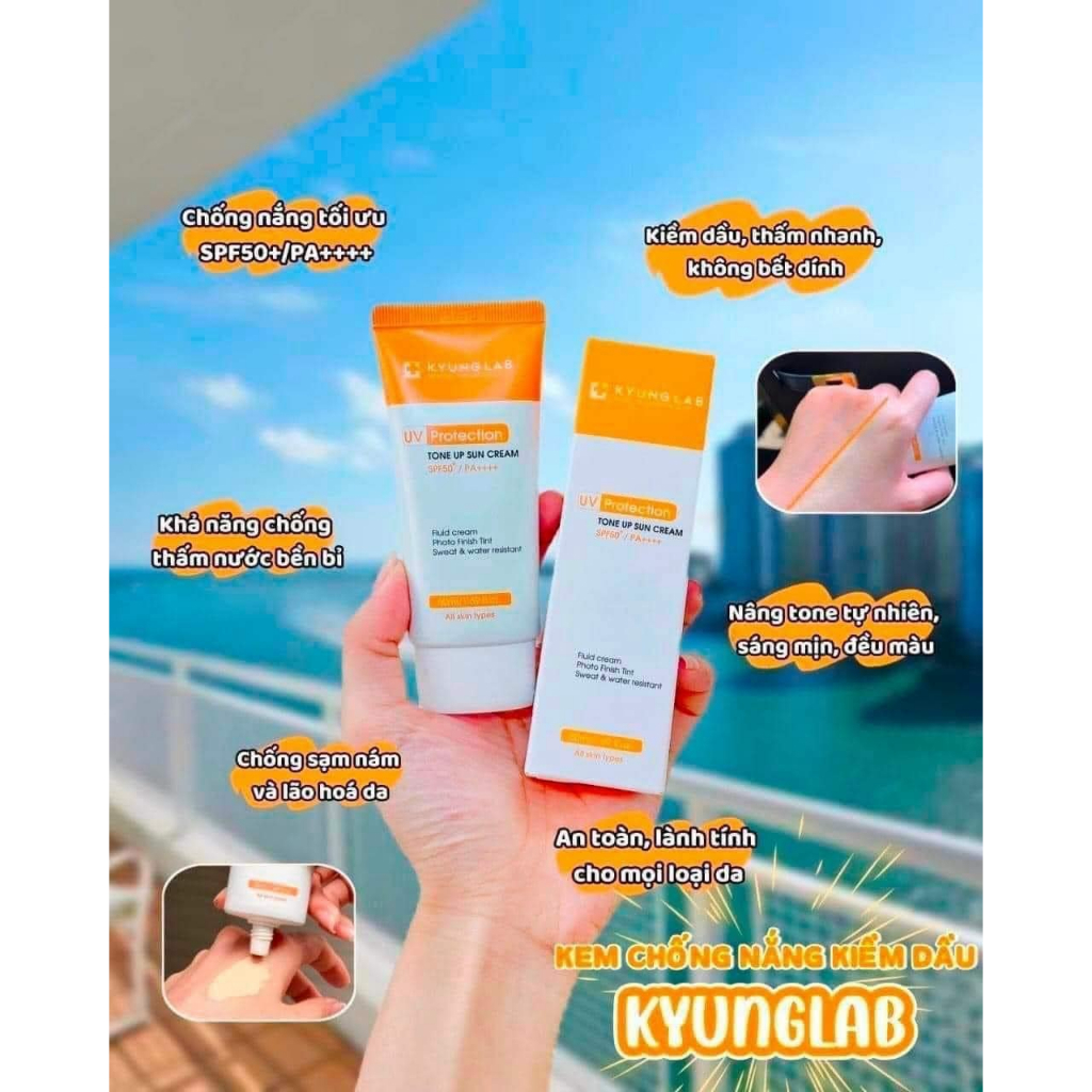 KEM CHONG NANG NANG TONE KYUNGLAB TONE UP SPF50- PA- 50ML