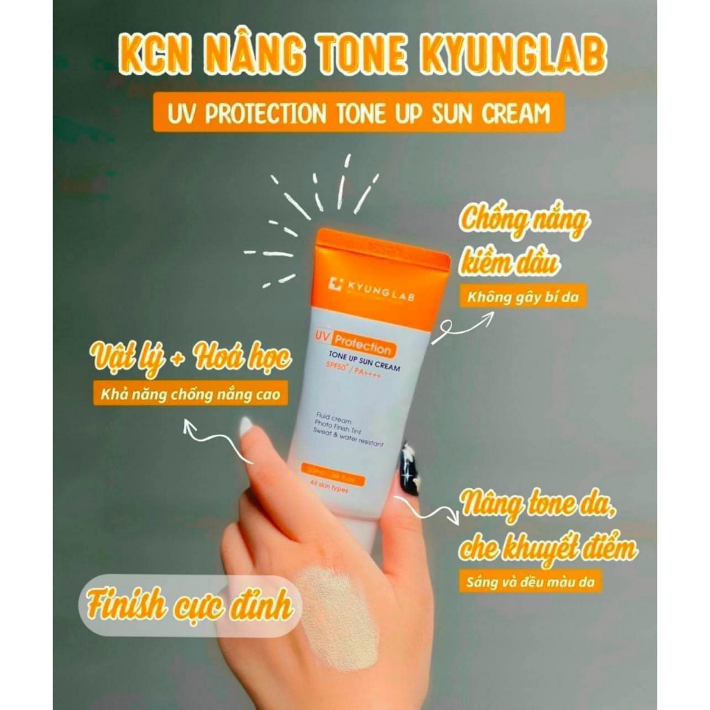 KEM CHONG NANG NANG TONE KYUNGLAB TONE UP SPF50- PA- 50ML