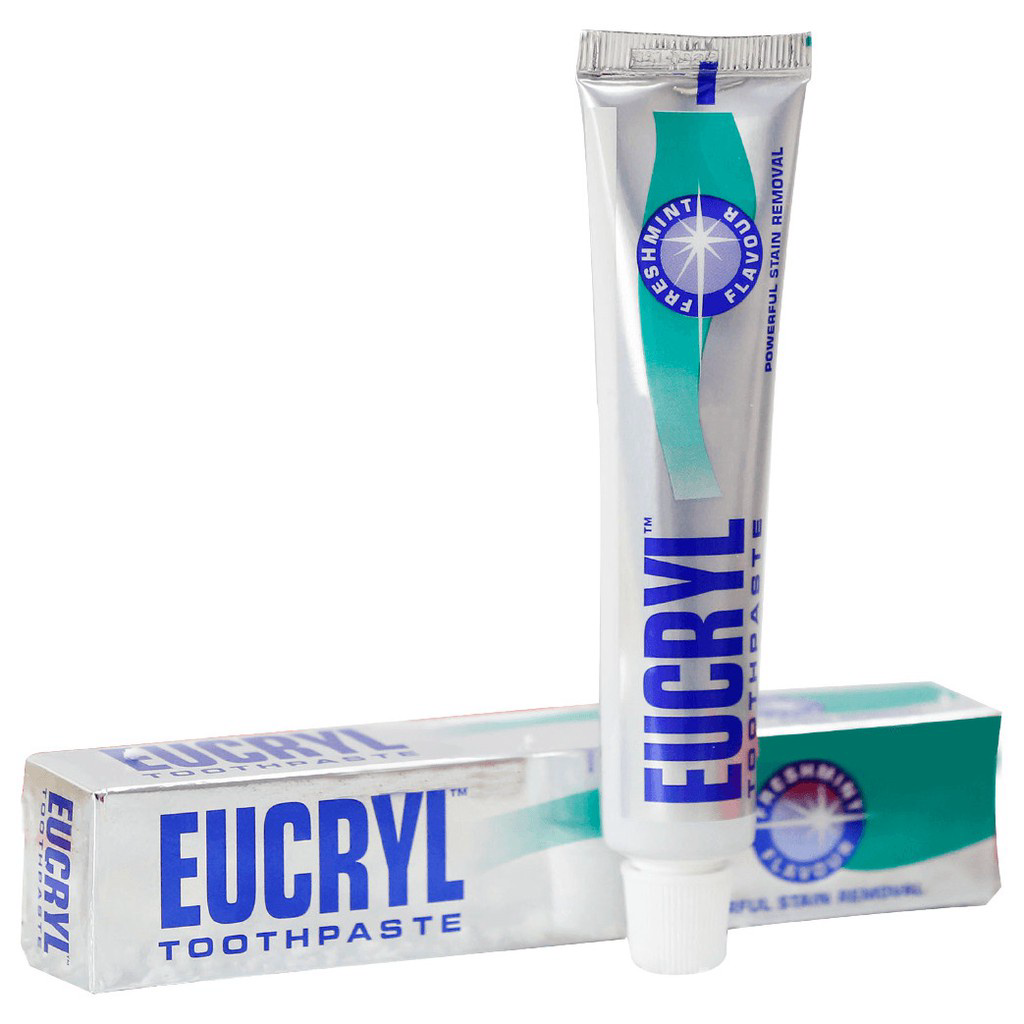 KEM DANH RANG BAC HA TAY TRANG EUCRYL TOOTHPASTE 62G