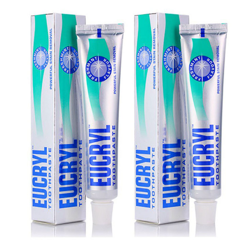 KEM DANH RANG BAC HA TAY TRANG EUCRYL TOOTHPASTE 62G