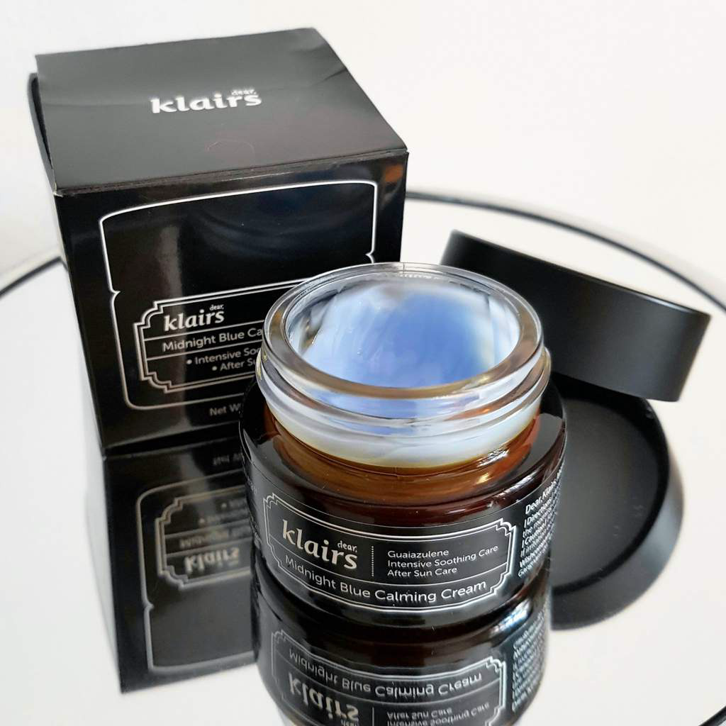 Kem Dưỡng Ẩm Làm Dịu Da Ban Đêm Klairs Midnight Blue Calming Cream 30ml sản Phẩm Chính  hãng 