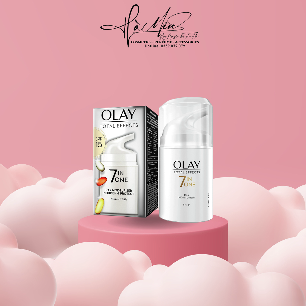 KEM DUONG OLAY TOTAL EFFECTS 7 IN ONE ANTI AGEING MOISTURISER 50ML