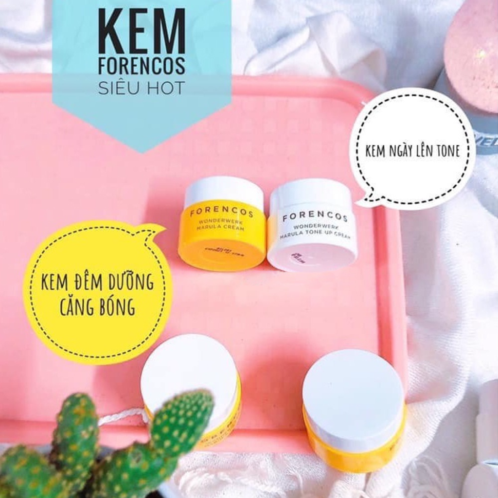 Kem Dưỡng Trắng Da Forencos Mini Ngày Và Đêm 10ml