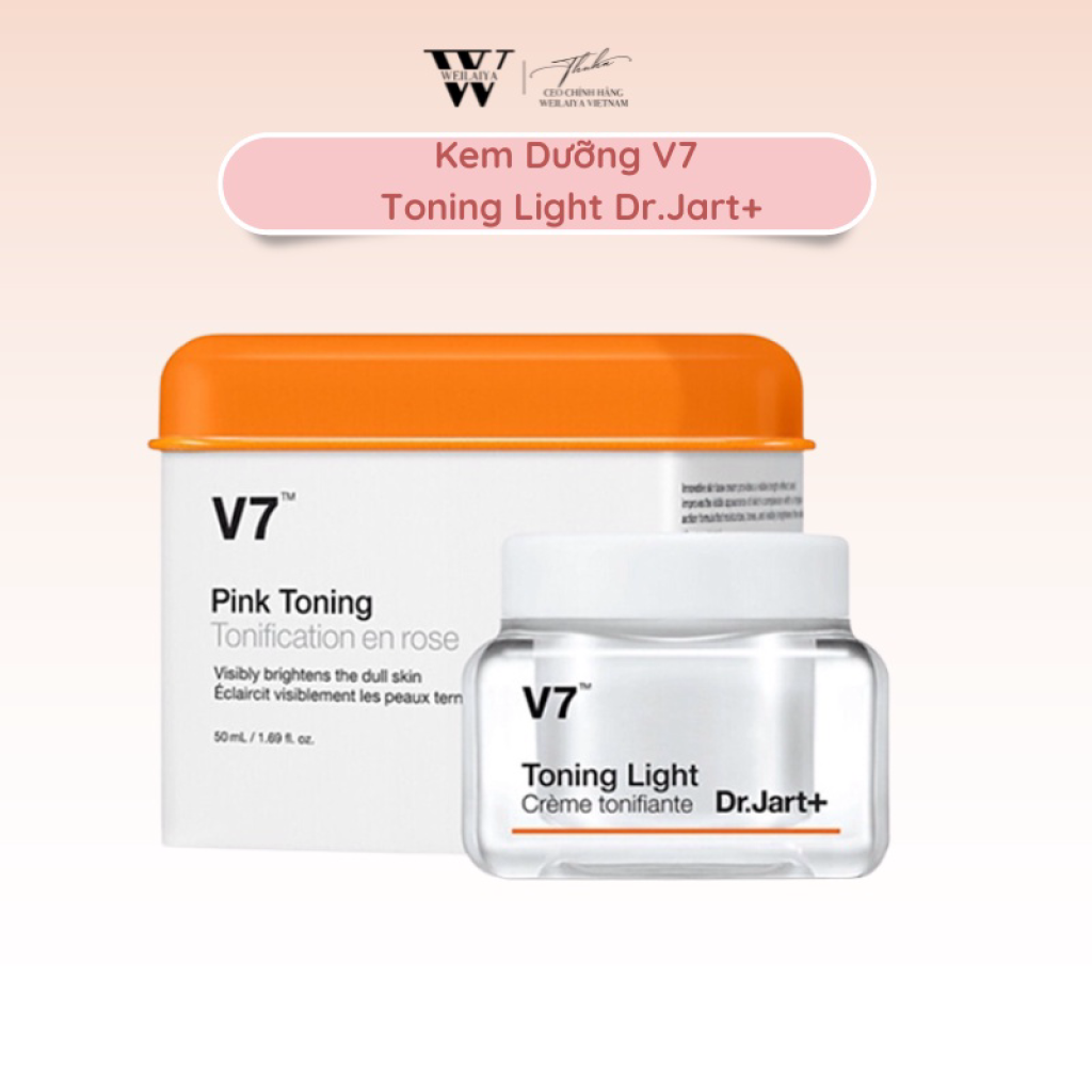 KEM DUONG TRANG TAI TAO DA V7 TONING LIGHT DR-JART- HAN QUOC 50ML
