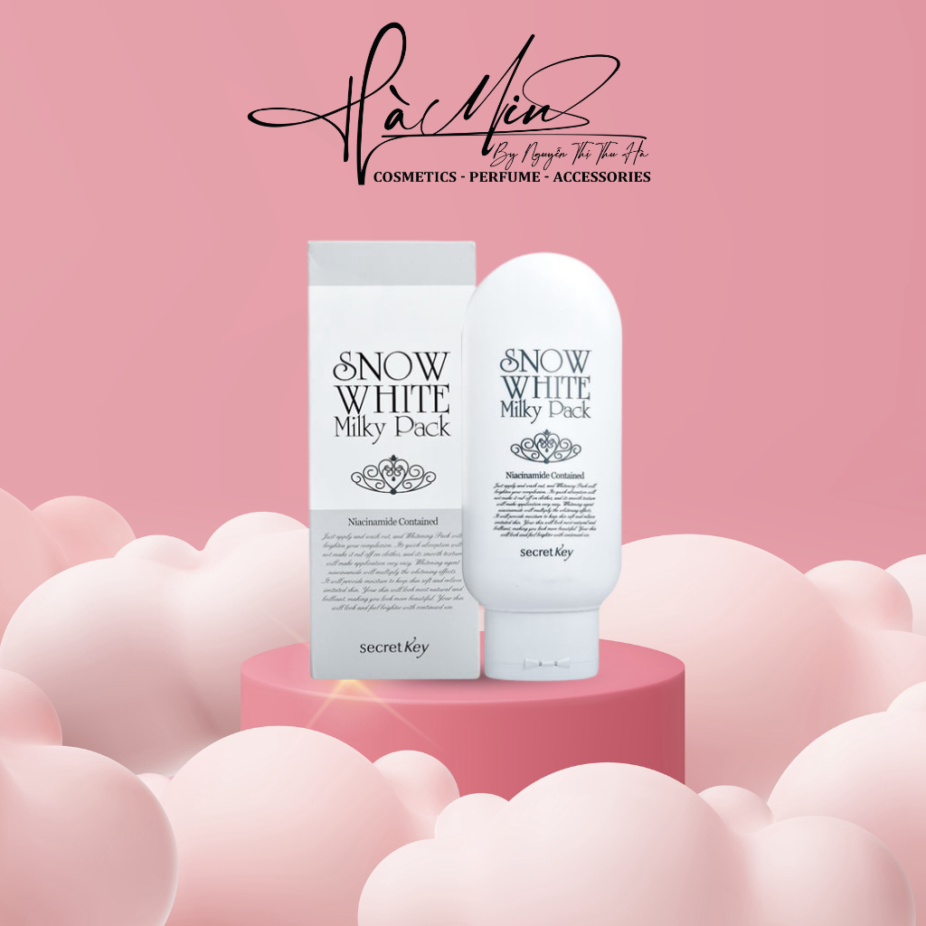 Kem Dưỡng Ủ Trắng Secret Key Body Snow White Milky Pack 200g