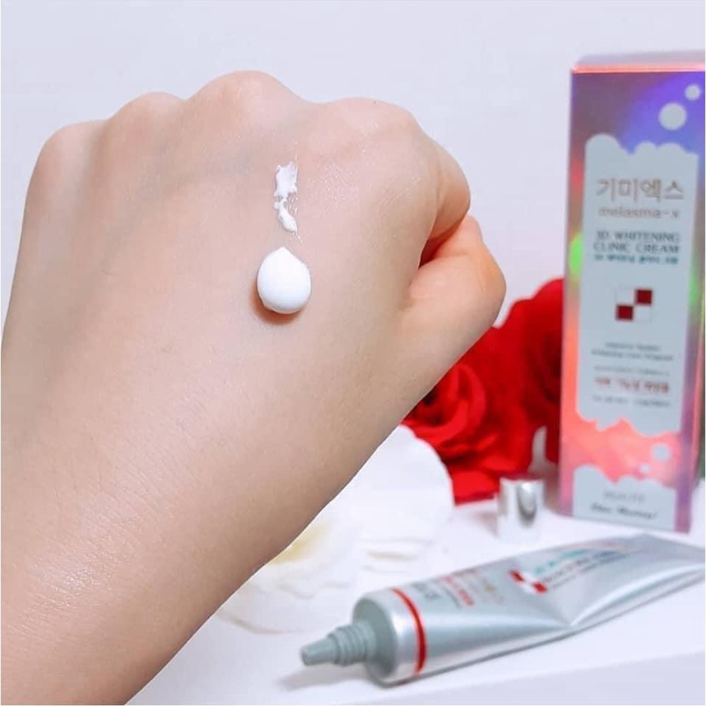 KEM LAM MO THAM NAM VA TAN NHANG MELASMA-X 3D WHITENING CLINIC CREAM 35ML HANG CHINH HANG