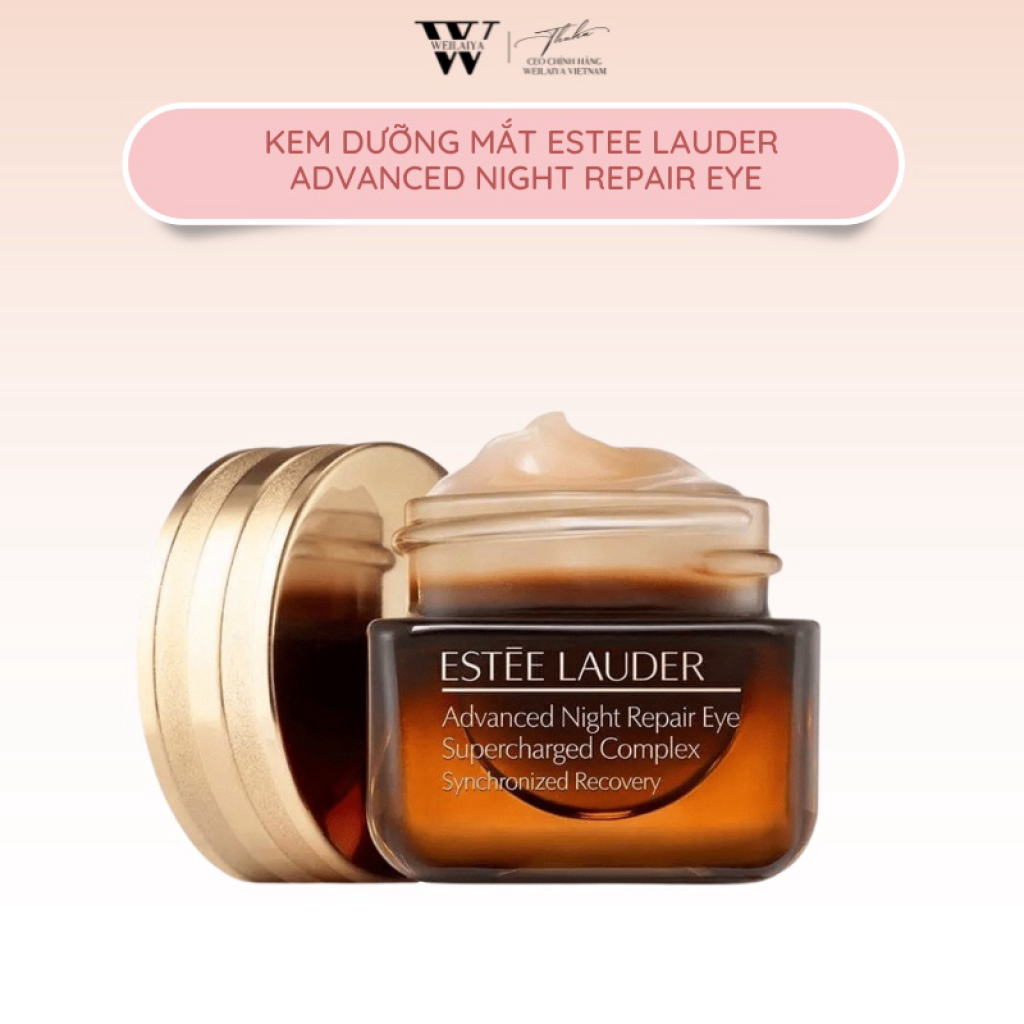 KEM MAT ESTEE LAUDER ADVANCED NIGHT REPAIR SUPERCHARGED COMPLEX EYE 3ML-5ML -MOI- MINI - ESTER ESTE ESTEELAUDER