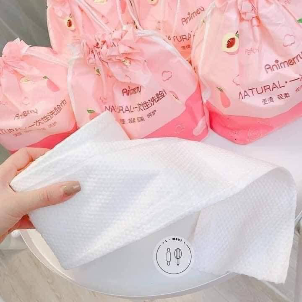 KHAN GIAY LAU MAT ANIMERRY 100- COTTON TU NHIEN