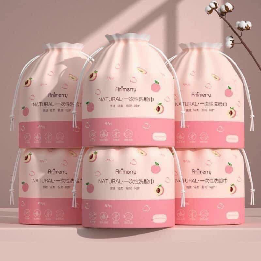 KHAN GIAY LAU MAT ANIMERRY 100- COTTON TU NHIEN