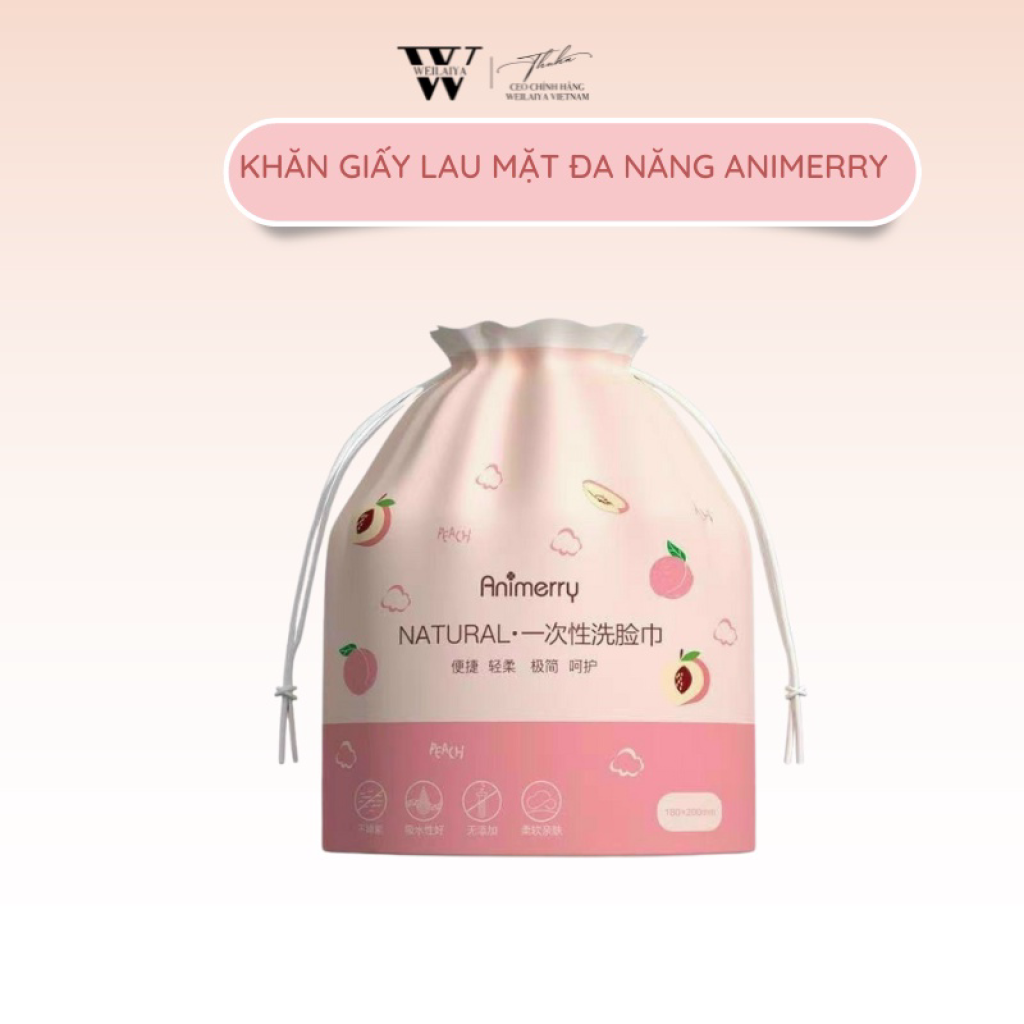 KHAN LAU MAT DUNG 1 LAN LAU KHO LAU UOT-KHAN GIAY COTTON DUNG 1 LAN-KHAN DA NANG ANIMERRY