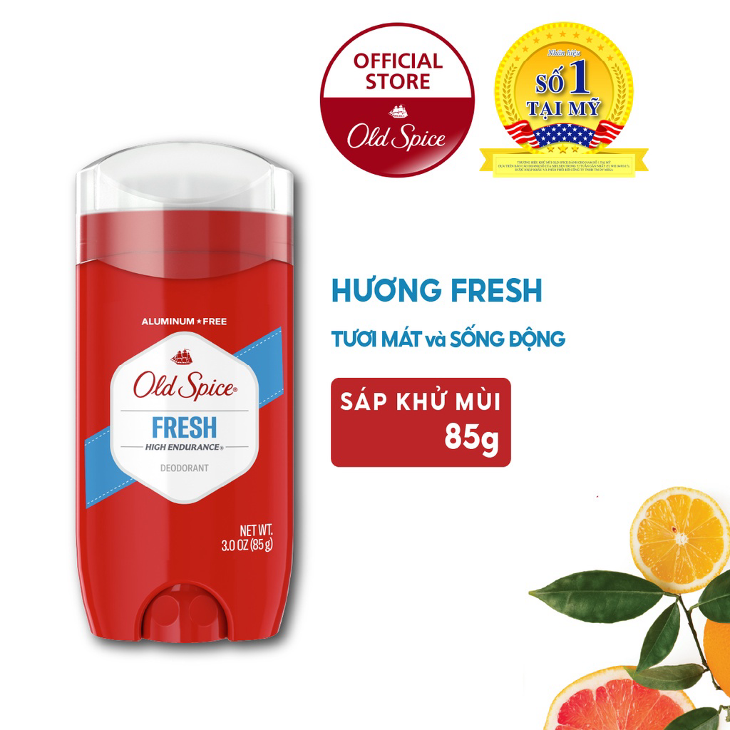 LAN KHU MUI OLD SPICE PURE SPORT - FRESH - ORIGINAL- LAN NACH NAM NU KHU MUI MO HOI HIEU QUA - HAMINCOSMETIC