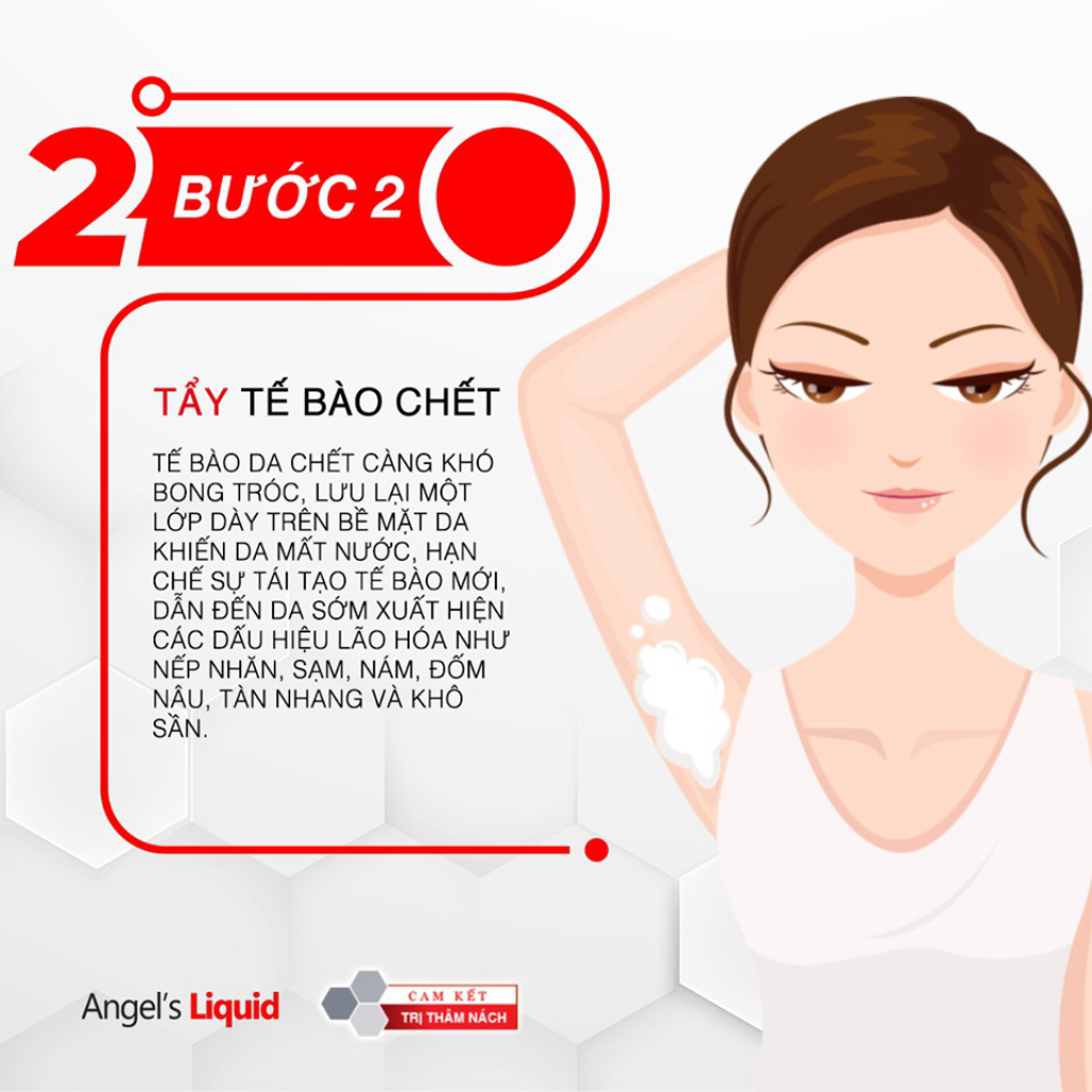 LAN NACH ANGEL-S LIQUID GLUTATHIONE NIACINAMIDE ARBUTIN WHITENING KHU MUI GIAM THAM 60ML