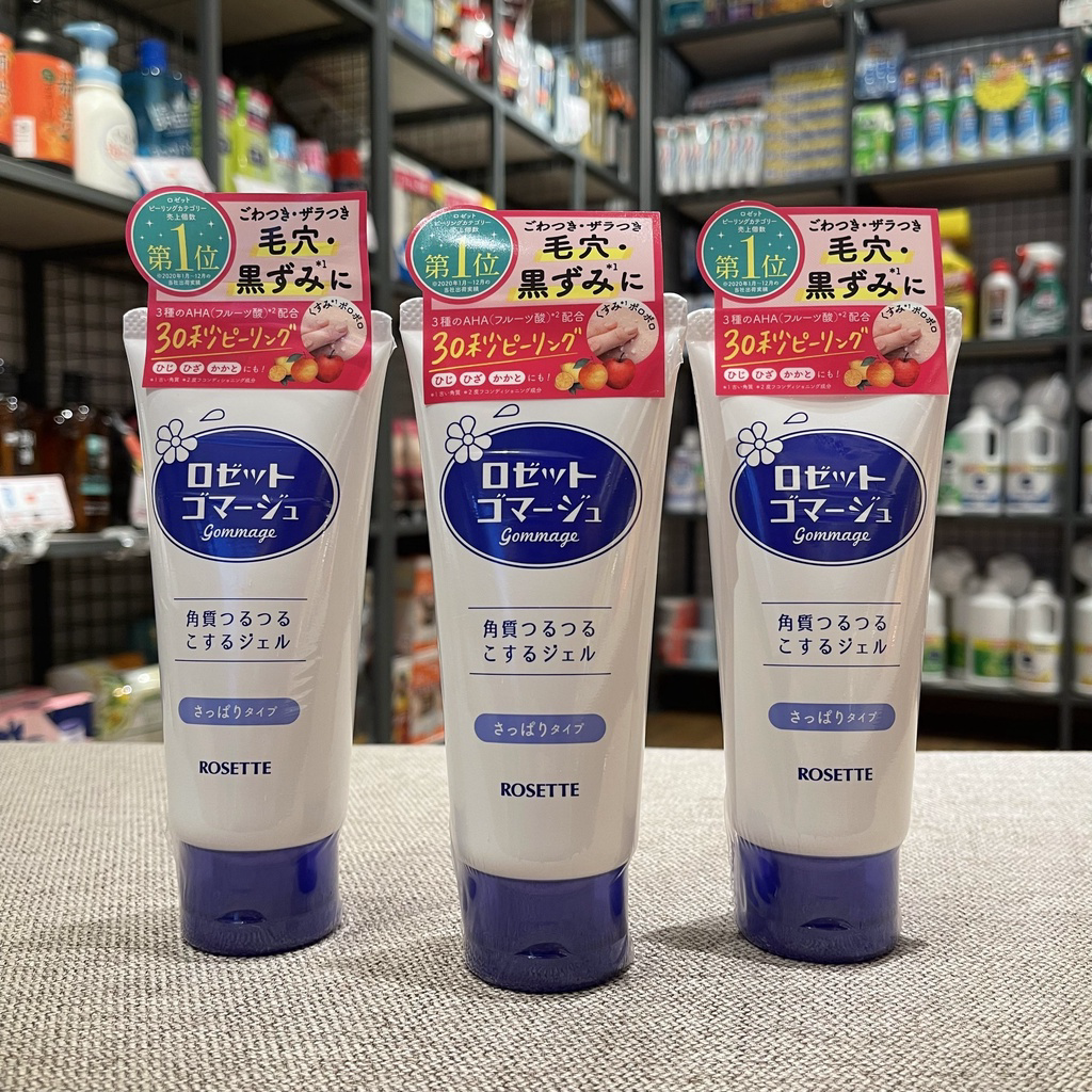 Loại 120g Tẩy Da Chết Rosette Gommage Peeling gel Nhật Bản 
