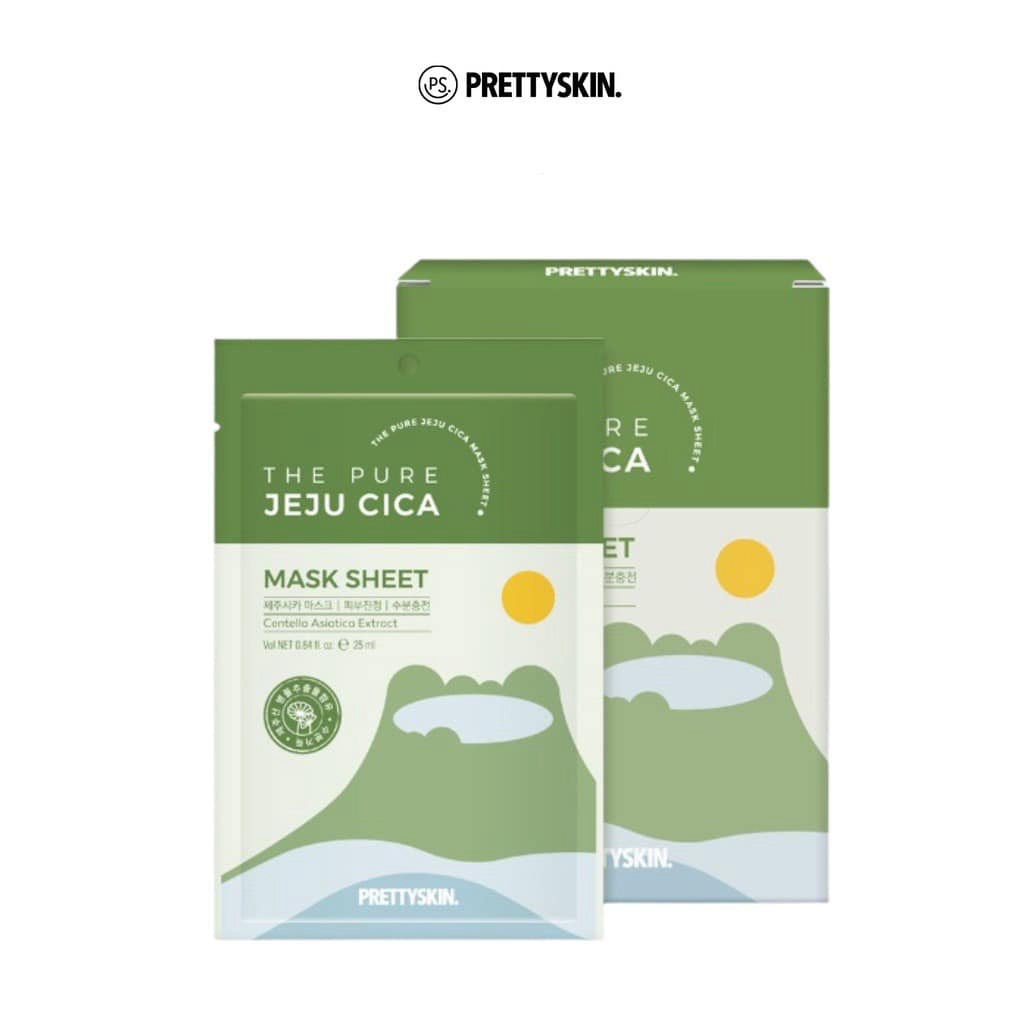 MAT NA RAU MA PRETTYSKIN THE PURE JEJU CICA MASK SHEET