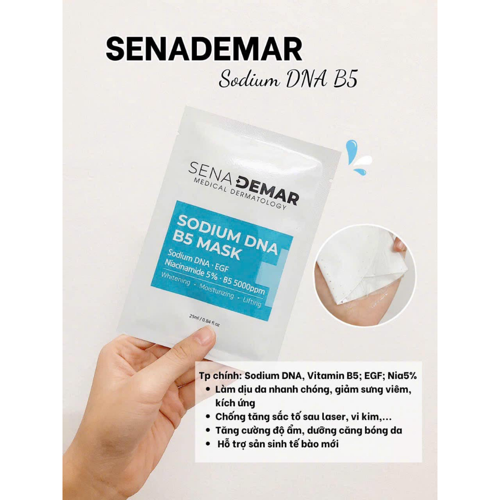 Mặt Nạ Senademar Sodium Dna B5 Mask