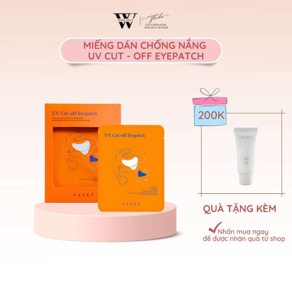 Miếng Dán Chống Tia UV VAVET UV CUT-OFF EYEPATCH BE