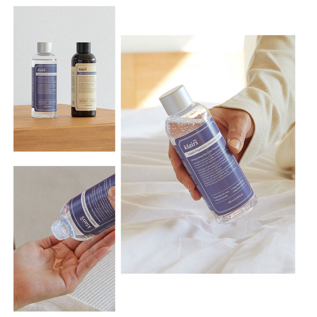 Nước Hoa Hồng Klairs Supple Preparation Unscented Toner 180ml
