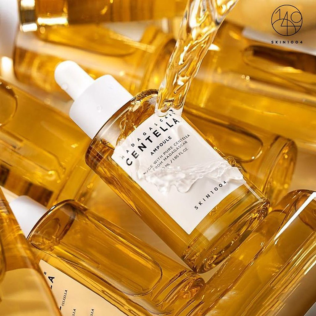 Serum Rau Má Skin 1004 Madagascar Centella Asiatica Ampoule 55ml Tinh Chất Skin 1004 Chính Hãng