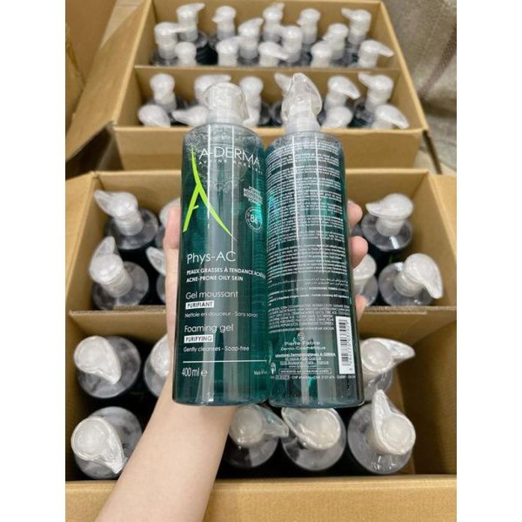 Sữa Rửa Mặt Aderma Gel Moussant Thys Ac Chuyên Dùng Cho Da Mụn - Nhạy Cảm 