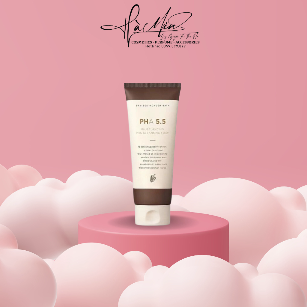 SUA RUA MAT BYVIBES WONDER BATH PHA 5-5 DIU NHE 130ML