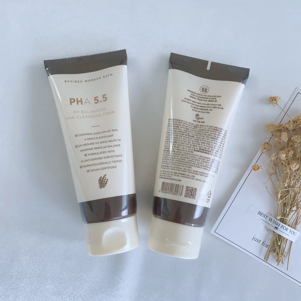 SUA RUA MAT BYVIBES WONDER BATH PHA 5-5 DIU NHE 130ML