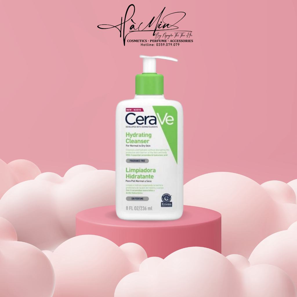 SUA RUA MAT CERAVE DIU NHE FOAMING FACIAL CLEANSER 236 ML