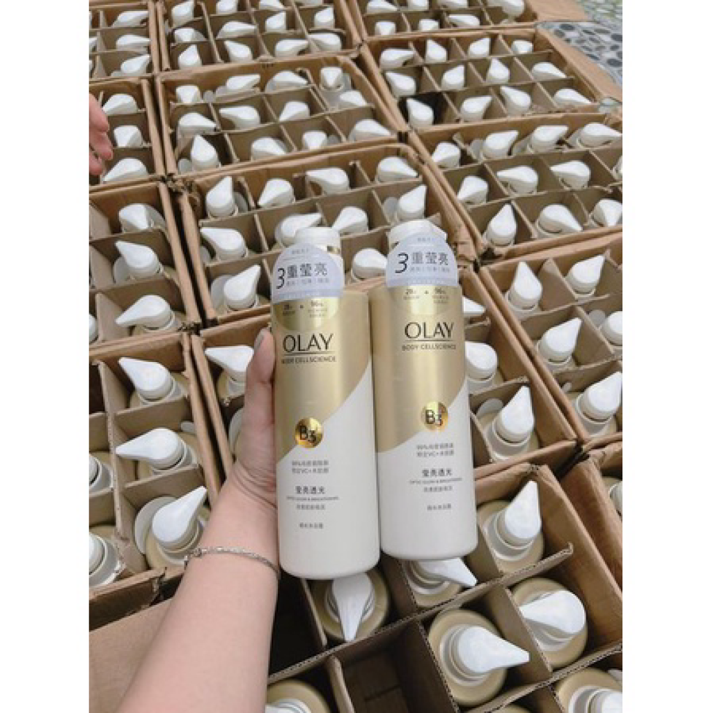 Sữa Tắm olay B3 Dưỡng Thể Trắng Da Dưỡng Ẩm Cho Làn Da Trắng Sáng Mịn Màng Hơn