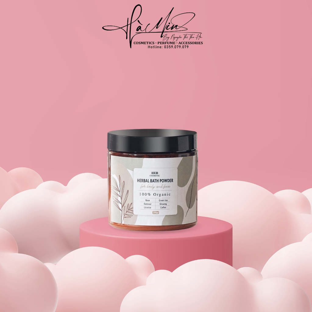 TAM TRANG THAO DUOC HERBAL BATH POWDER - HER COSMETIC 300G