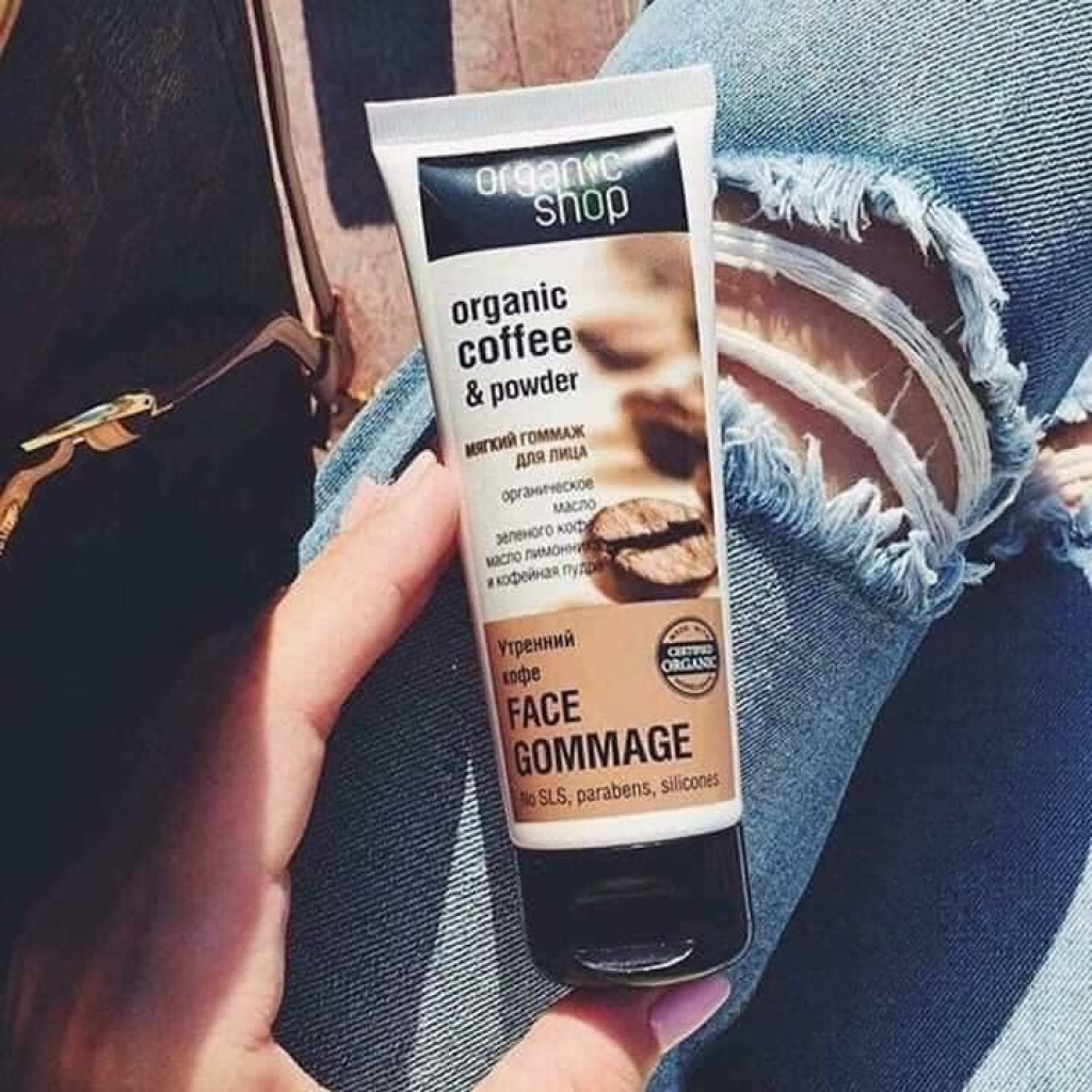 Tẩy Da Chết Mặt Organic Shop Organic Coffee