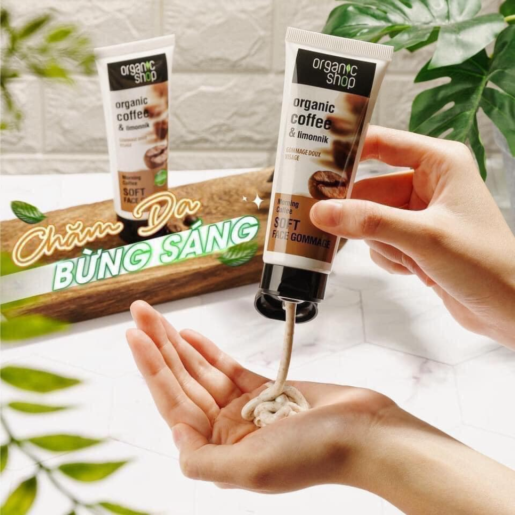 Tẩy Da Chết Mặt Organic Shop Organic Coffee