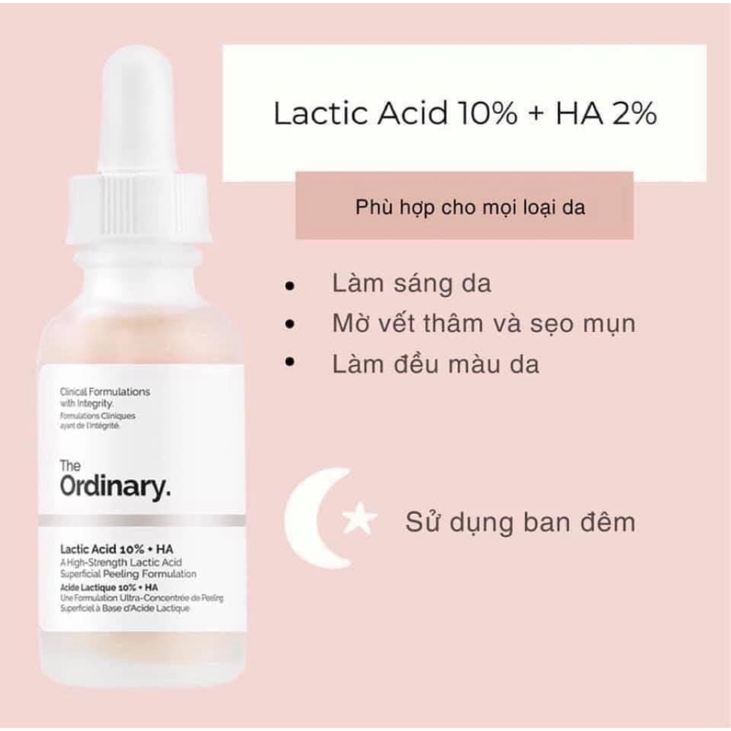 THE ORDINARY LACTIC ACID 10- - HA