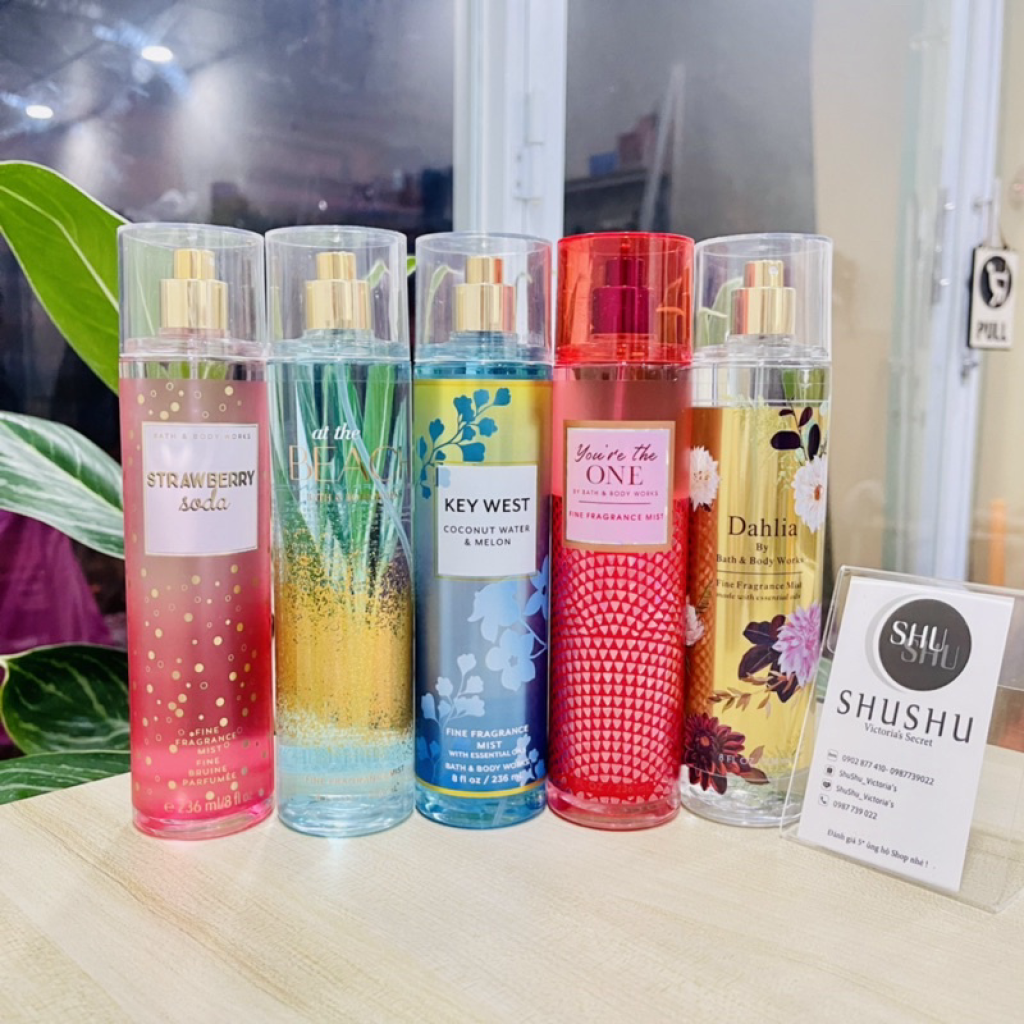 Xịt Thơm Toàn Thân Body Mist Bath Body Works 236ml